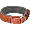 Obroża PREMIUM EXTRA szeroka, rdza/grafitS-M: 33-42 cm/35 mm